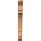 Ekena Millwork Merced Slat Smooth Bracket, Western Red Cedar, 3 1/2"W x 22"D x 34"H BKT04X22X34MRC06SWR - alternate 4